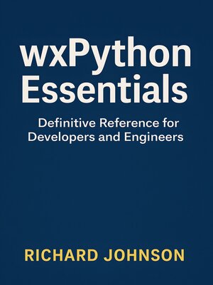 cover image of wxPython Essentials